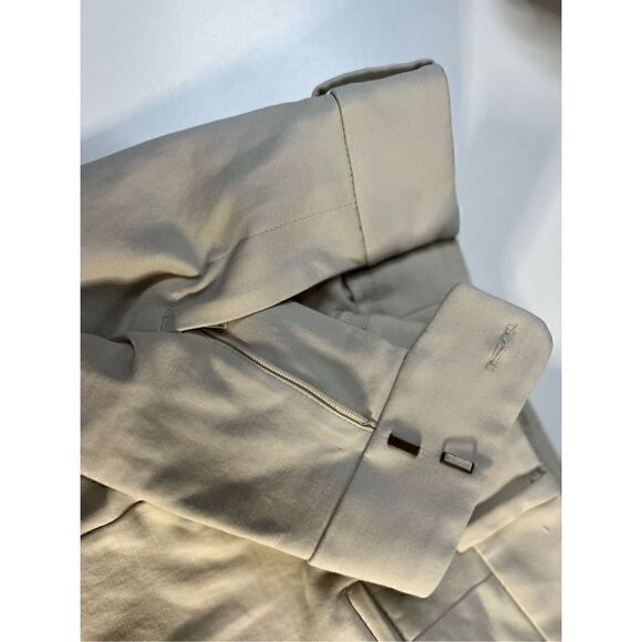 Loft Riviera Slim Pants In Doubleweave Simple Khaki Women’s 4 - Picture 3 of 7